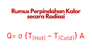 Rumus-rumus Perpindahan Kalor