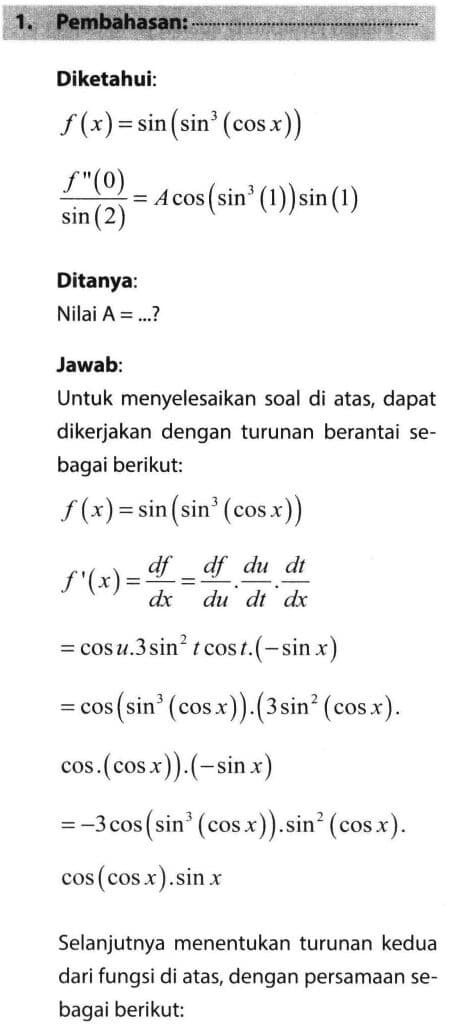 SIMAK UI Matematika Soal Kemampuan IPA SIMAK UI 2015, Soal & Pembahasannya