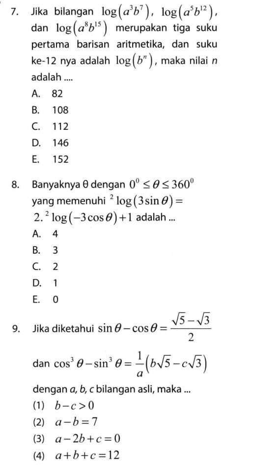 SIMAK UI Matematika Soal Kemampuan IPA SIMAK UI 2015, Soal & Pembahasannya