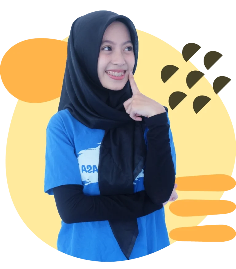 siswa latis supercamp menjelaskan target pembelajaran program persiapan simak ui