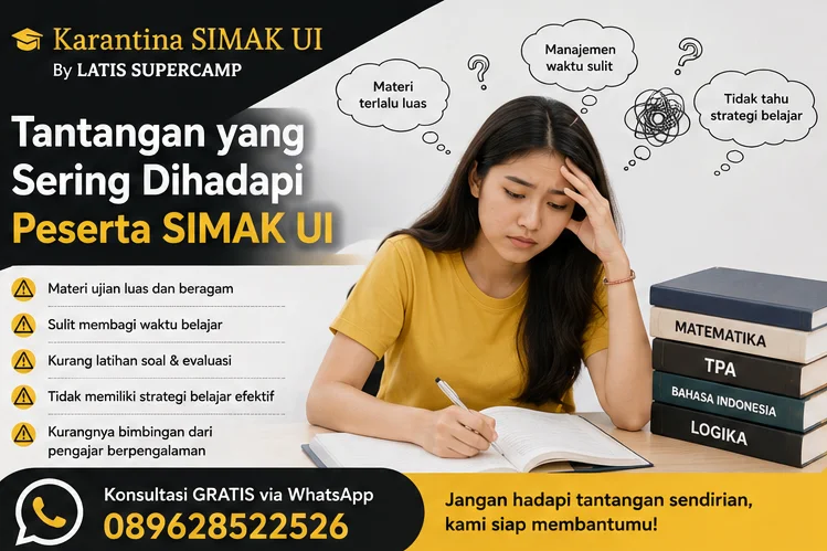 Apa Saja Tantangan yang Sering Dihadapi Peserta SIMAK UI?