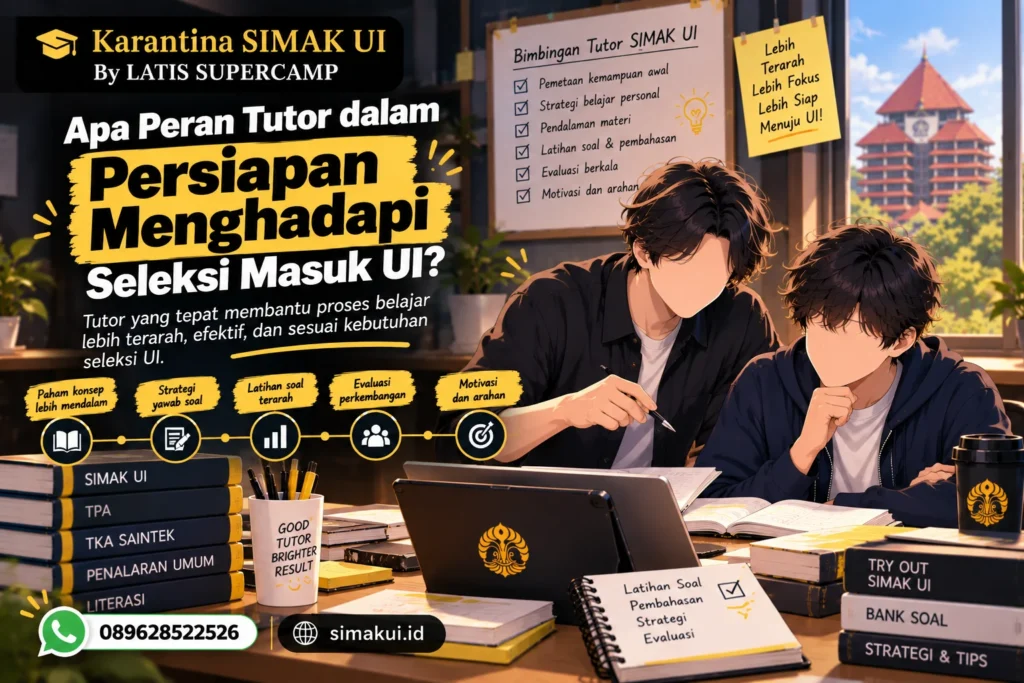 Apa Peran Tutor dalam Persiapan Menghadapi Seleksi Masuk UI?