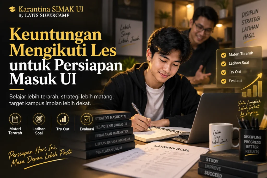 Keuntungan Mengikuti Les untuk Persiapan Masuk UI