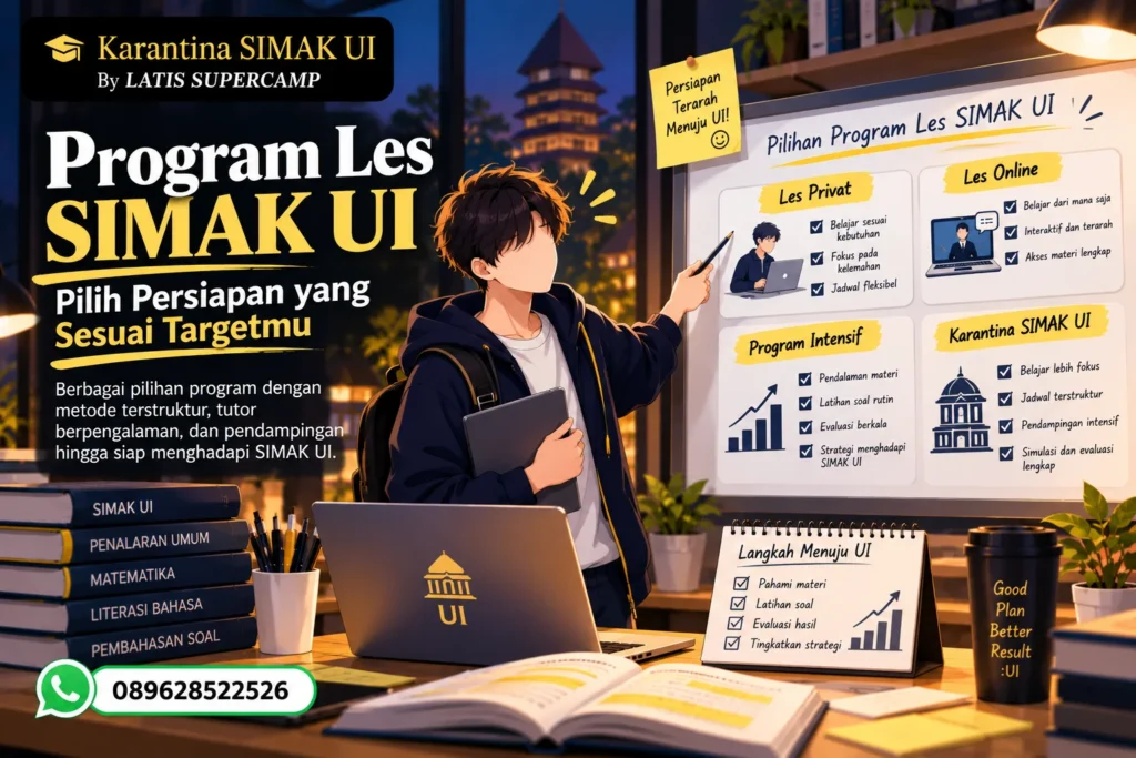 Apa yang Perlu Diperhatikan dalam Program Les SIMAK UI?