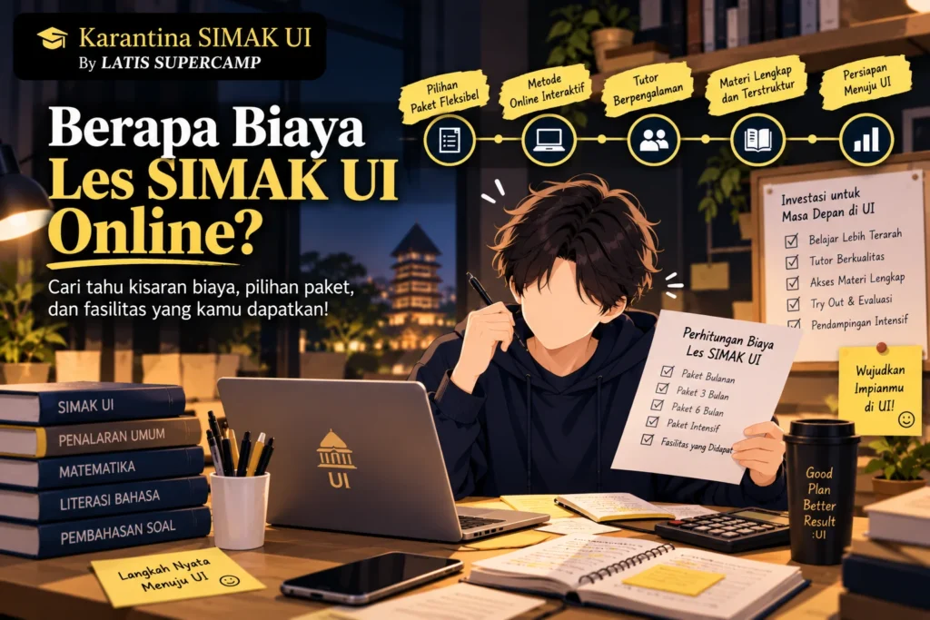 Berapa Biaya Les SIMAK UI? Kenali Faktor Penentunya