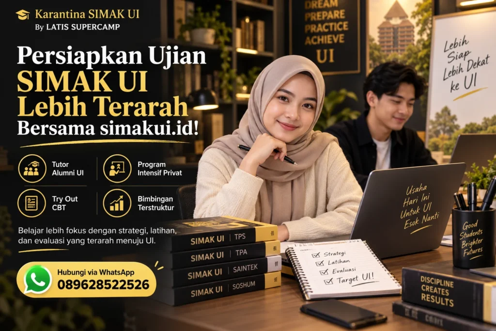 Persiapkan Ujian SIMAK UI Lebih Terarah Bersama simakui.id!