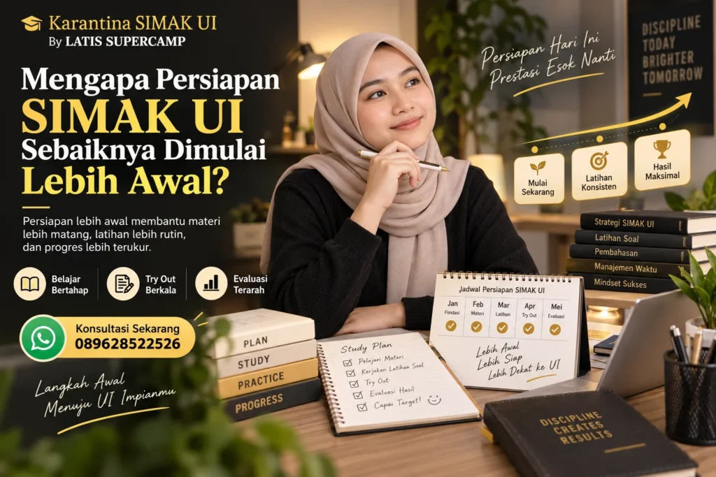Mengapa Persiapan SIMAK UI Sebaiknya Dimulai Lebih Awal?
