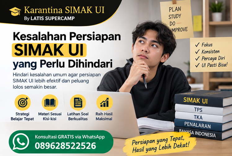 Kesalahan Persiapan SIMAK UI yang Perlu Dihindari