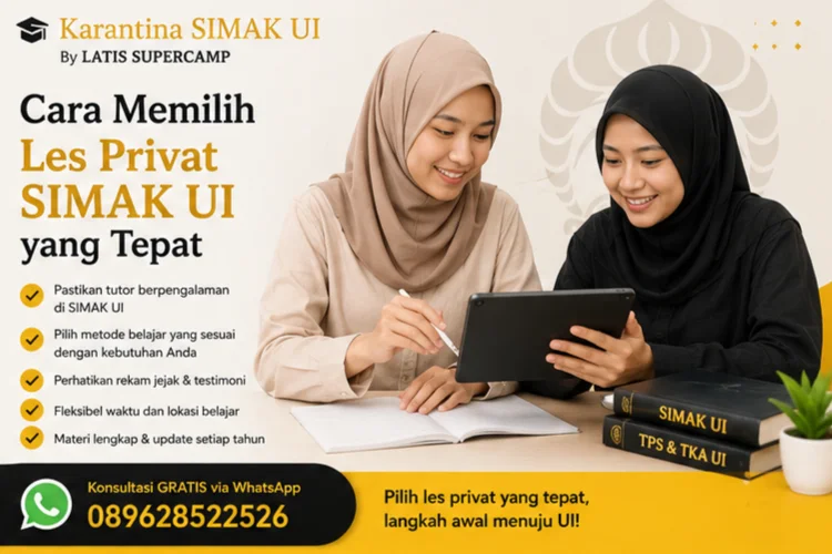 Bagaimana Cara Memilih Les Privat SIMAK UI yang Tepat?