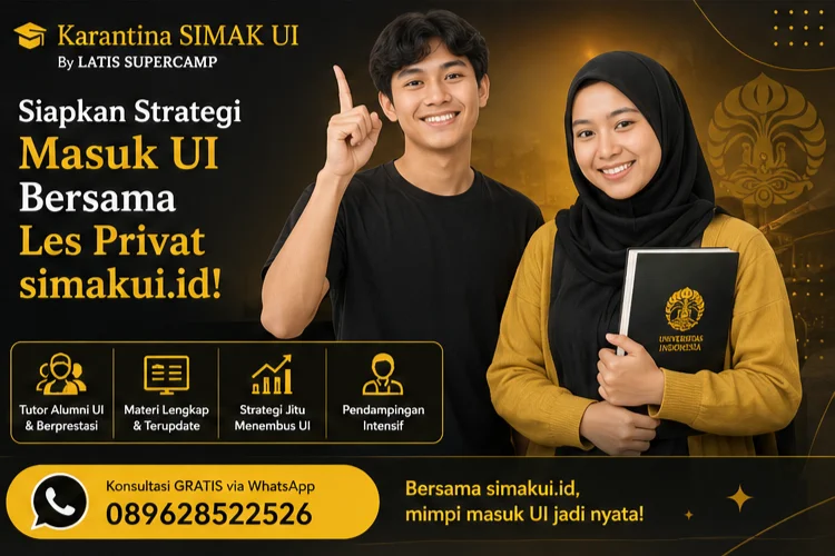Siapkan Strategi Masuk UI Bersama Les Privat simakui.id!
