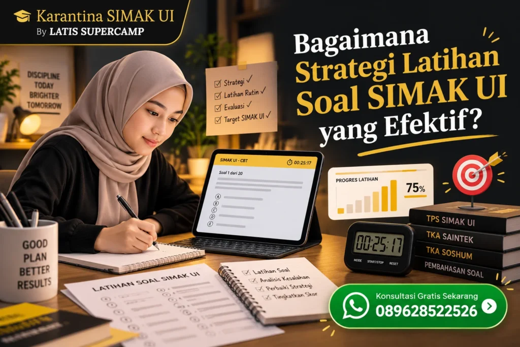 Bagaimana Strategi Latihan Soal SIMAK UI yang Efektif?