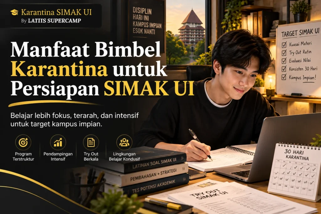 Manfaat Bimbel Karantina untuk Persiapan SIMAK UI