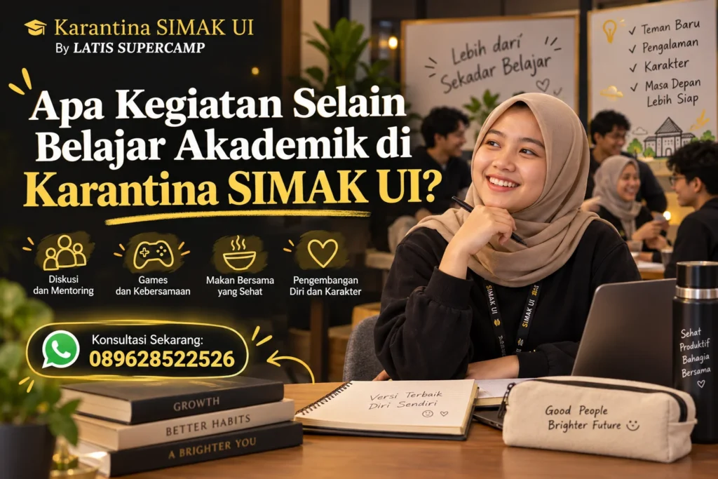 Apa Kegiatan Selain Belajar Akademik di Karantina SIMAK UI?