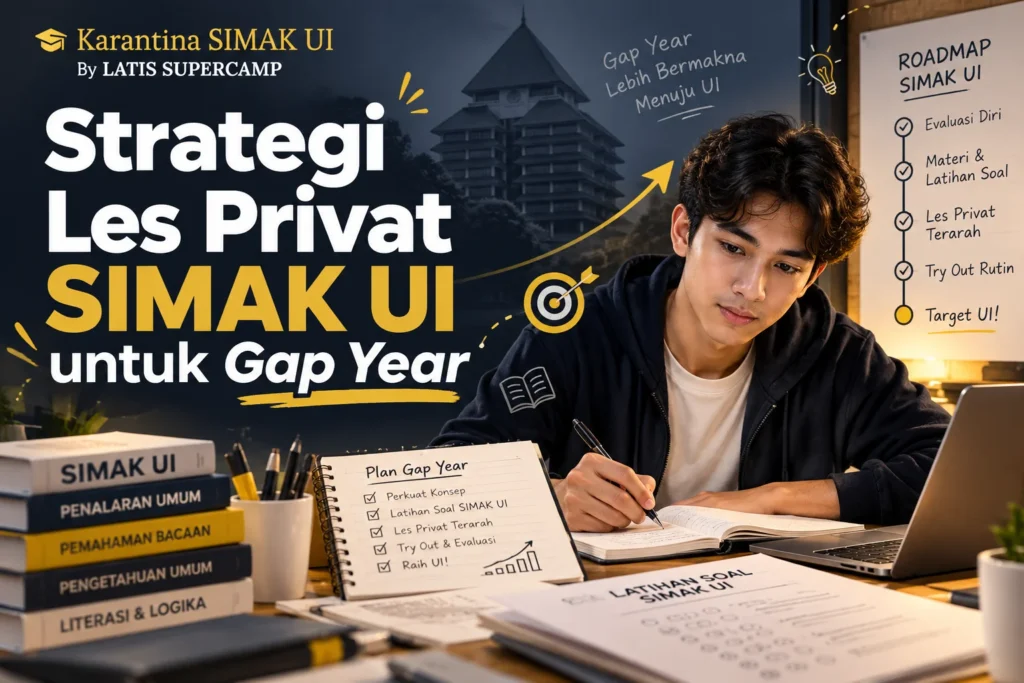 Strategi Les Privat SIMAK UI untuk Gap Year